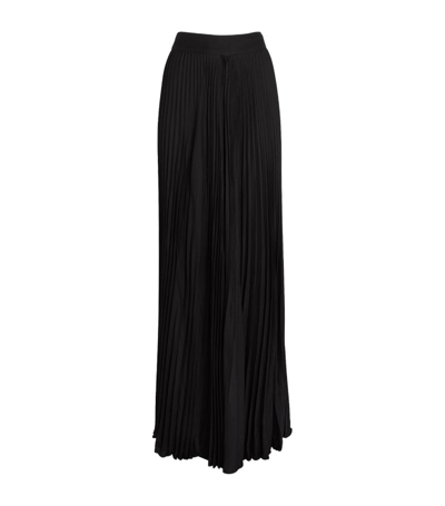 Shop Alice And Olivia Copen Wide-leg Trousers In Black
