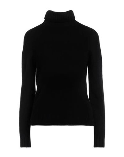 Shop Aragona Woman Turtleneck Black Size 6 Cashmere