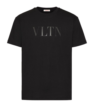 Shop Valentino Vltn T-shirt In Black
