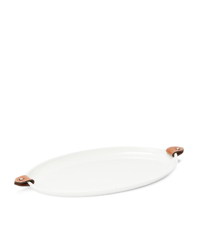 Shop Ralph Lauren Wyatt Serving Platter (45cm X 30cm) In Multi