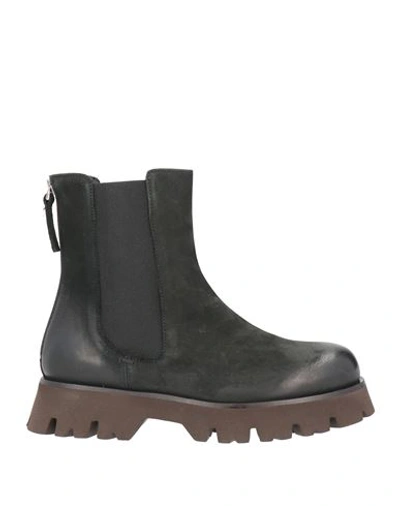 Shop O'dan Li Woman Ankle Boots Black Size 8 Soft Leather
