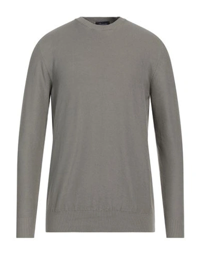 Shop Drumohr Man Sweater Military Green Size 40 Cotton