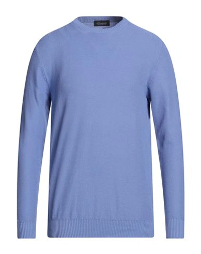 Shop Drumohr Man Sweater Light Blue Size 44 Cotton