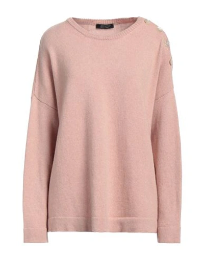 Shop Aragona Woman Sweater Blush Size 10 Cashmere In Pink