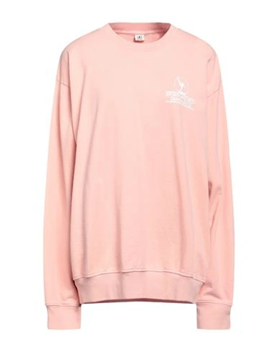 Shop Sporty And Rich Sporty & Rich Woman Sweatshirt Pink Size L Cotton