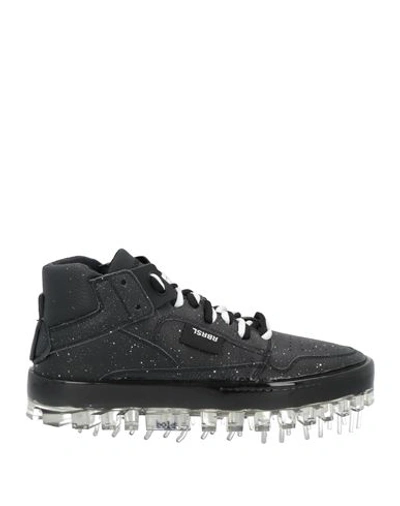 Shop Rubber Soul Woman Sneakers Black Size 6 Soft Leather