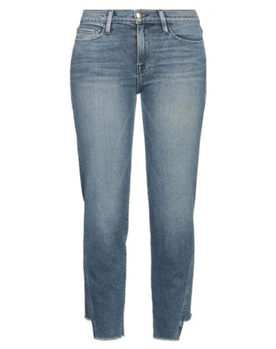 Shop Frame Woman Jeans Blue Size 26 Cotton, Modal, T-400 Fiber, Elastane