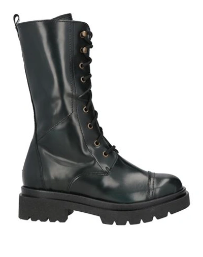 Shop Paola Ferri Woman Boot Black Size 8 Leather
