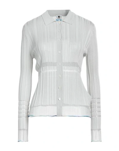 Shop M Missoni Woman Shirt Light Grey Size 4 Viscose, Polyamide, Polyester