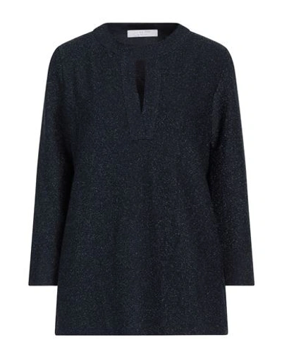 Shop Chiara Boni La Petite Robe Woman Top Midnight Blue Size 6 Polyamide, Elastane