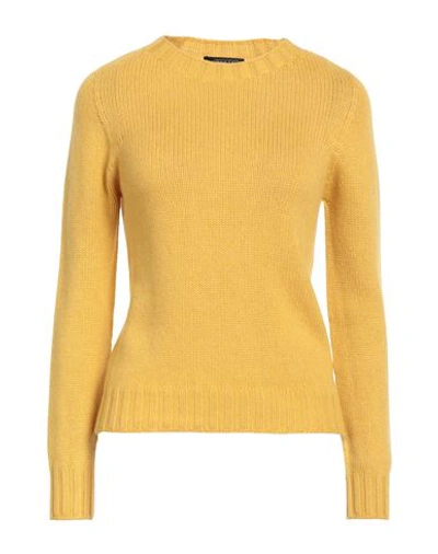 Shop Aragona Woman Sweater Yellow Size 4 Cashmere