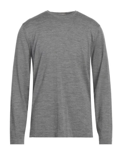 Shop S. Moritz Man Sweater Grey Size 46 Merino Wool