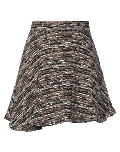 Pho® Firenze Pho Firenze Woman Mini Skirt Black Size Xs Acrylic, Wool, Polyamide, Polyester, Metallic Fiber In Black