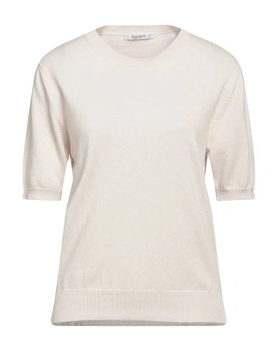 Shop Kangra Woman Sweater Light Grey Size 14 Wool, Silk, Cashmere