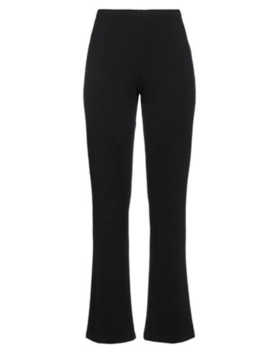 Gran Sasso Woman Pants Black Size 8 Virgin Wool In Black