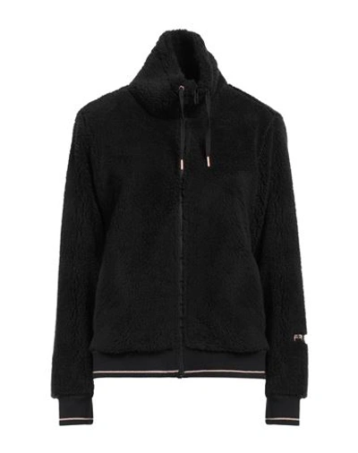 Shop Freddy Woman Sweatshirt Black Size Xs Polyester