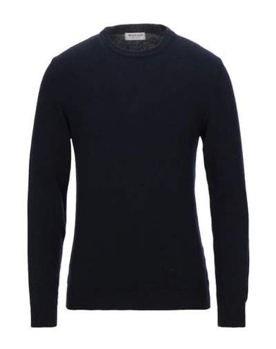 Shop Wool & Co Man Sweater Midnight Blue Size S Wool, Polyamide