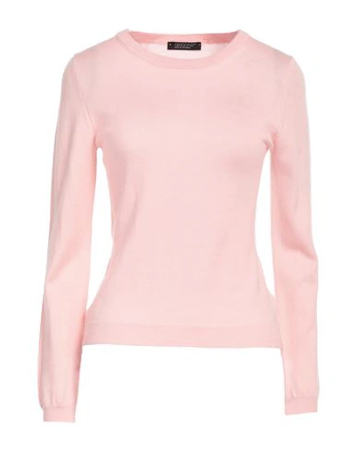Shop Aragona Woman Sweater Pink Size 6 Merino Wool