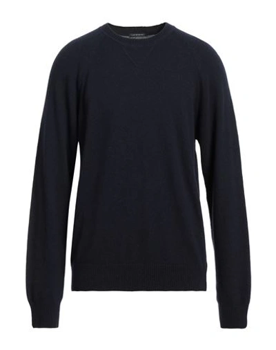 Shop In The Box Man Sweater Midnight Blue Size Xl Wool, Viscose, Polyamide, Cashmere