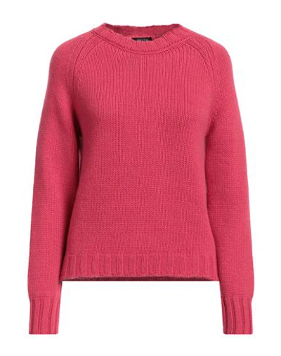 Shop Aragona Woman Sweater Magenta Size 4 Cashmere