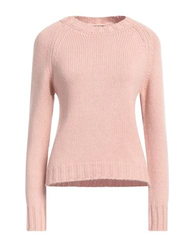 Shop Aragona Woman Sweater Blush Size 4 Cashmere In Pink