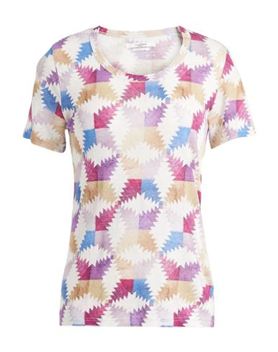 Isabel Marant Étoile Isabel Marant Etoile Kiliann Linen T-shirt In Purple