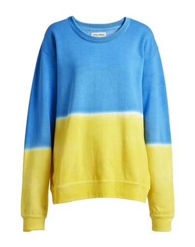 Shop Isabel Marant Woman Sweatshirt Azure Size Onesize Cotton, Polyester In Blue
