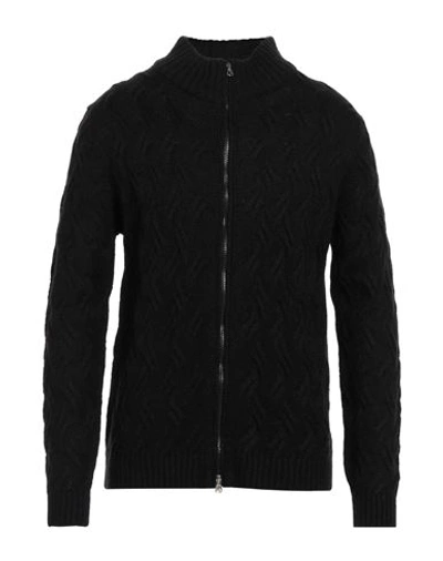 Shop North Pole Man Cardigan Black Size Xxl Acrylic, Wool