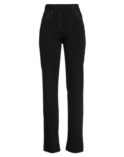 Beatrice B Beatrice .b Woman Pants Black Size 10 Viscose, Polyamide, Elastane In Black