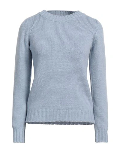 Shop Aragona Woman Sweater Light Blue Size 4 Cashmere
