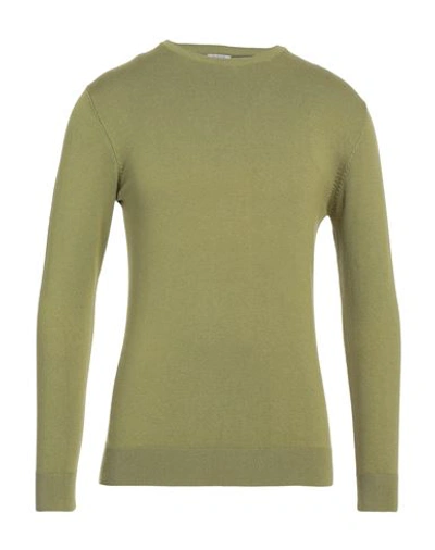 Over-d Over/d Man Sweater Lime Green Size S Acrylic, Nylon In Green
