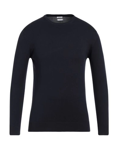Over-d Over/d Man Sweater Midnight Blue Size S Acrylic, Nylon In Blue