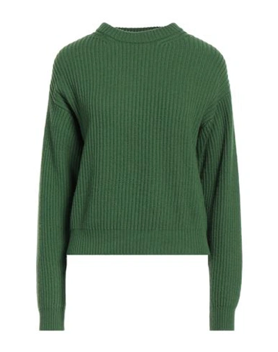Shop Jucca Woman Sweater Green Size M Wool, Polyamide, Cashmere