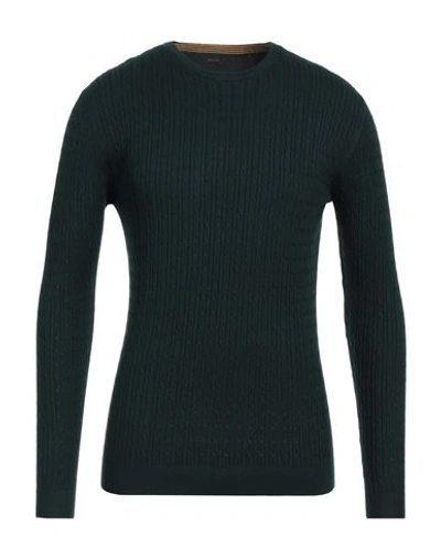 Shop North Pole Man Sweater Dark Green Size M Viscose, Nylon