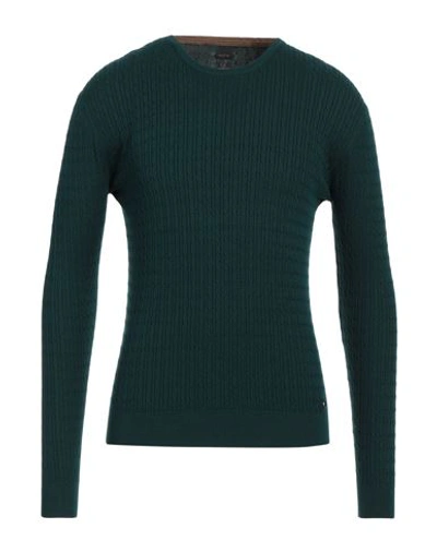 Shop North Pole Man Sweater Deep Jade Size M Viscose, Nylon In Green