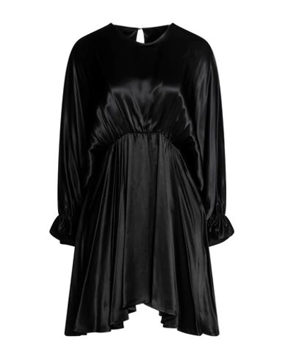 Shop Aniye N°2 Woman Mini Dress Black Size Onesize Viscose