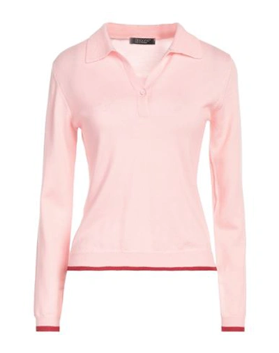 Shop Aragona Woman Sweater Pink Size 8 Merino Wool