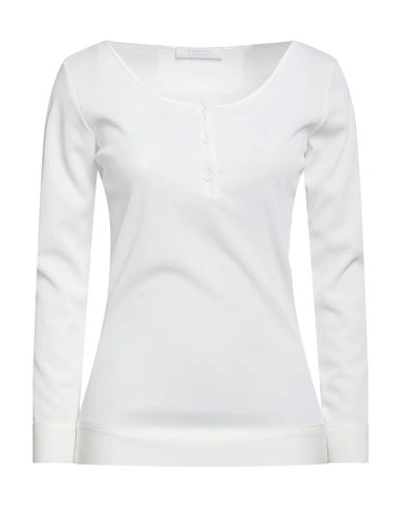 Chiara Boni La Petite Robe Woman T-shirt Ivory Size 8 Polyamide, Elastane In White