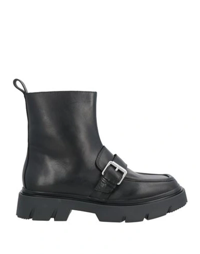 Shop Ash Woman Ankle Boots Black Size 9 Soft Leather