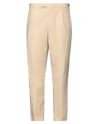 Shop Barena Venezia Barena Man Pants Beige Size 40 Cotton, Elastane
