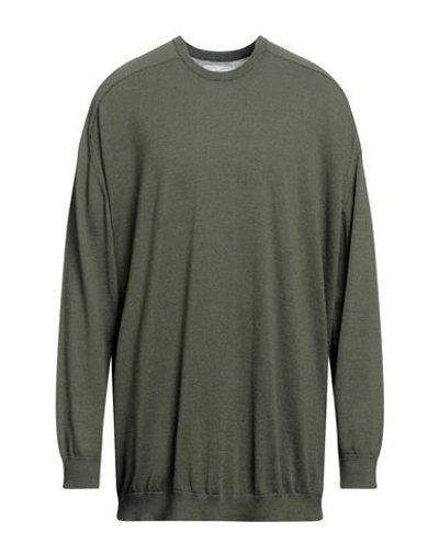 Shop Société Anonyme Man Sweater Military Green Size Onesize Virgin Wool