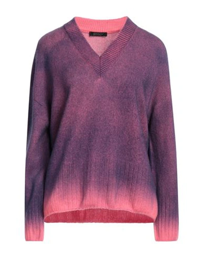Shop Aragona Woman Sweater Purple Size 10 Wool, Cashmere
