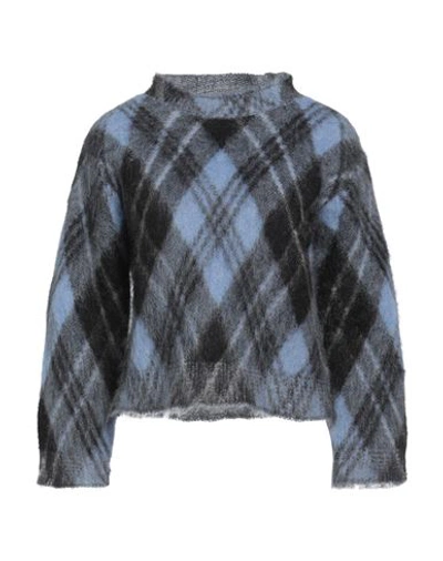 Shop Tessa . Woman Sweater Light Blue Size L Mohair Wool, Polyamide, Wool