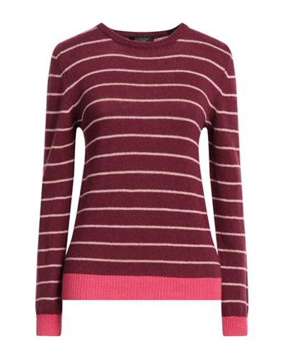 Shop Aragona Woman Sweater Garnet Size 8 Cashmere In Red