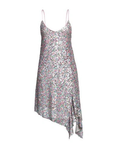 Shop Nora Barth Woman Mini Dress Pink Size 4 Polyester, Elastane