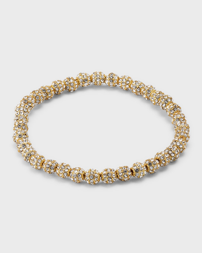Shop Baublebar Mary Crystal Bracelet In Gold