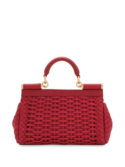 Dolce & Gabbana Small Sicily Shoulder Bag In 89417