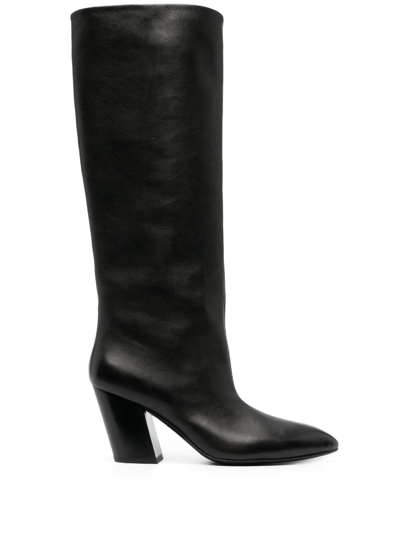 Shop Officine Creative Sevre 006 80mm Knee-high Boots In Black