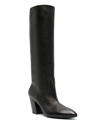 Shop Officine Creative Sevre 006 80mm Knee-high Boots In Black