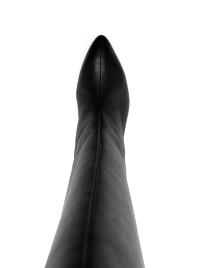 Shop Officine Creative Sevre 006 80mm Knee-high Boots In Black